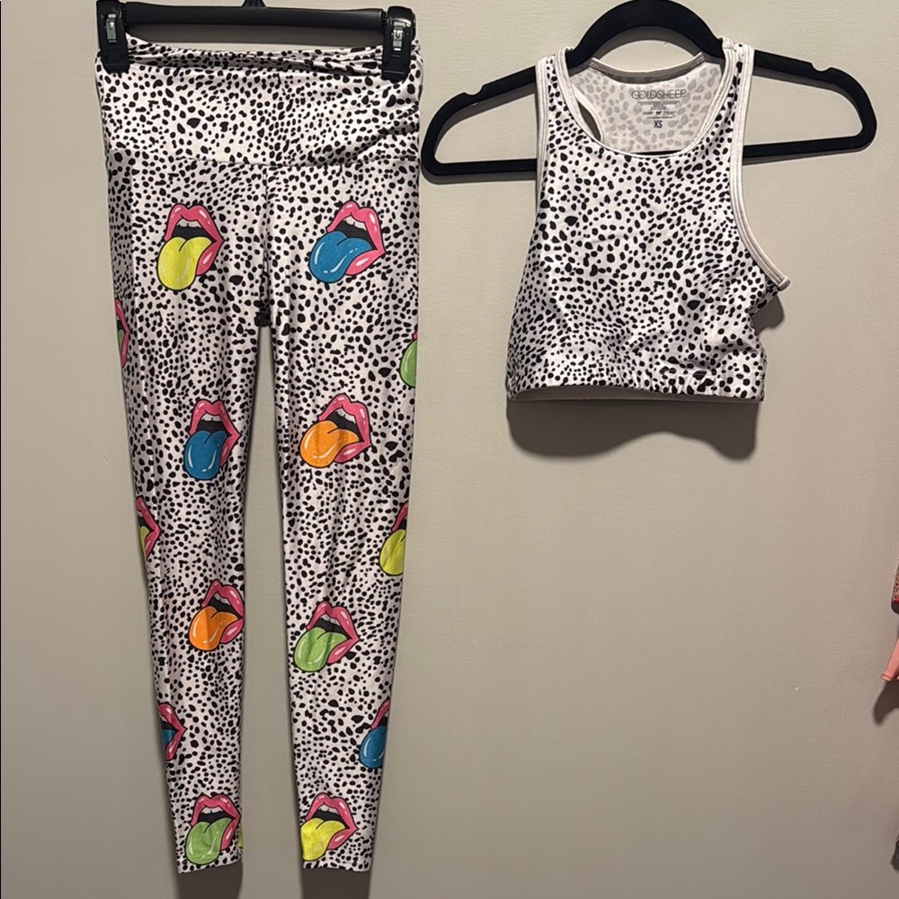 Gold sheep set XS